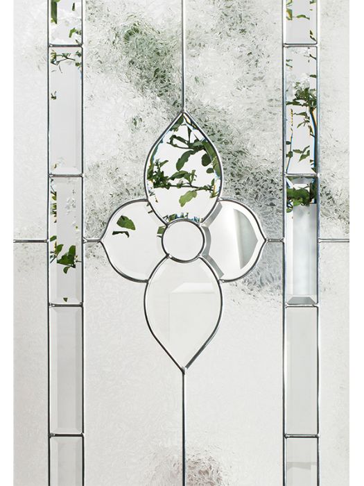 Allure - Fleur en verre biseauté