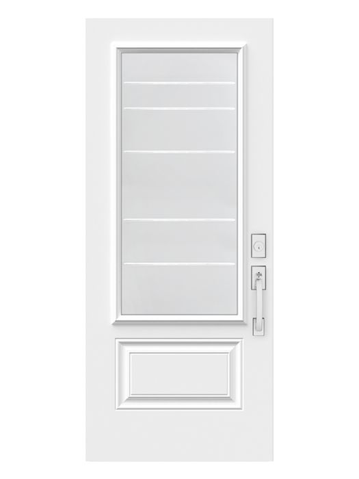 Zenith - Détail des rainures polies