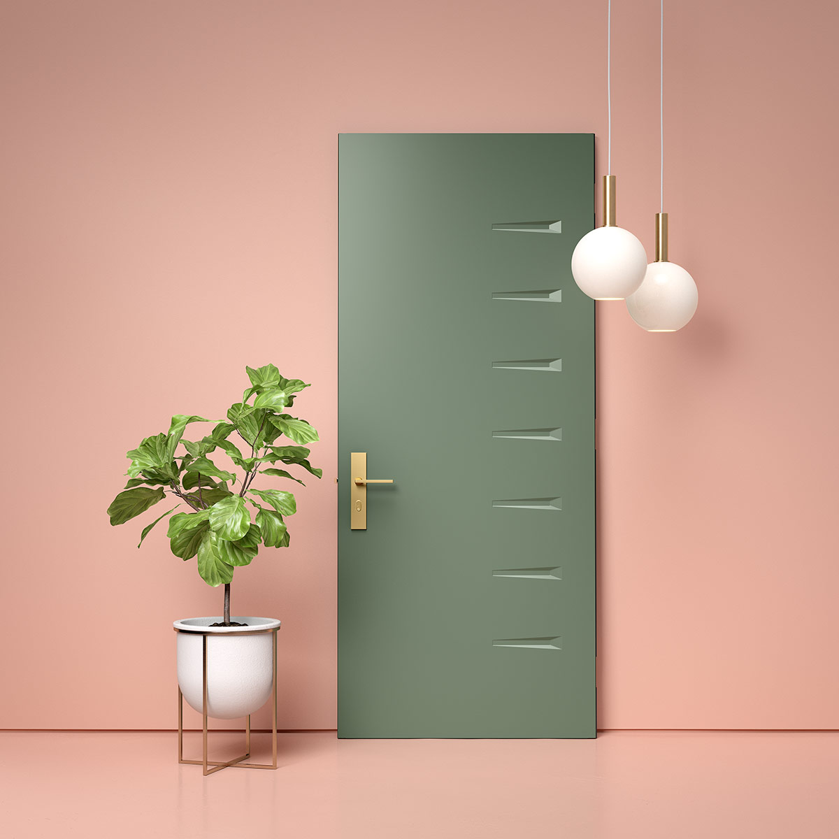 Porte Accent Vertical