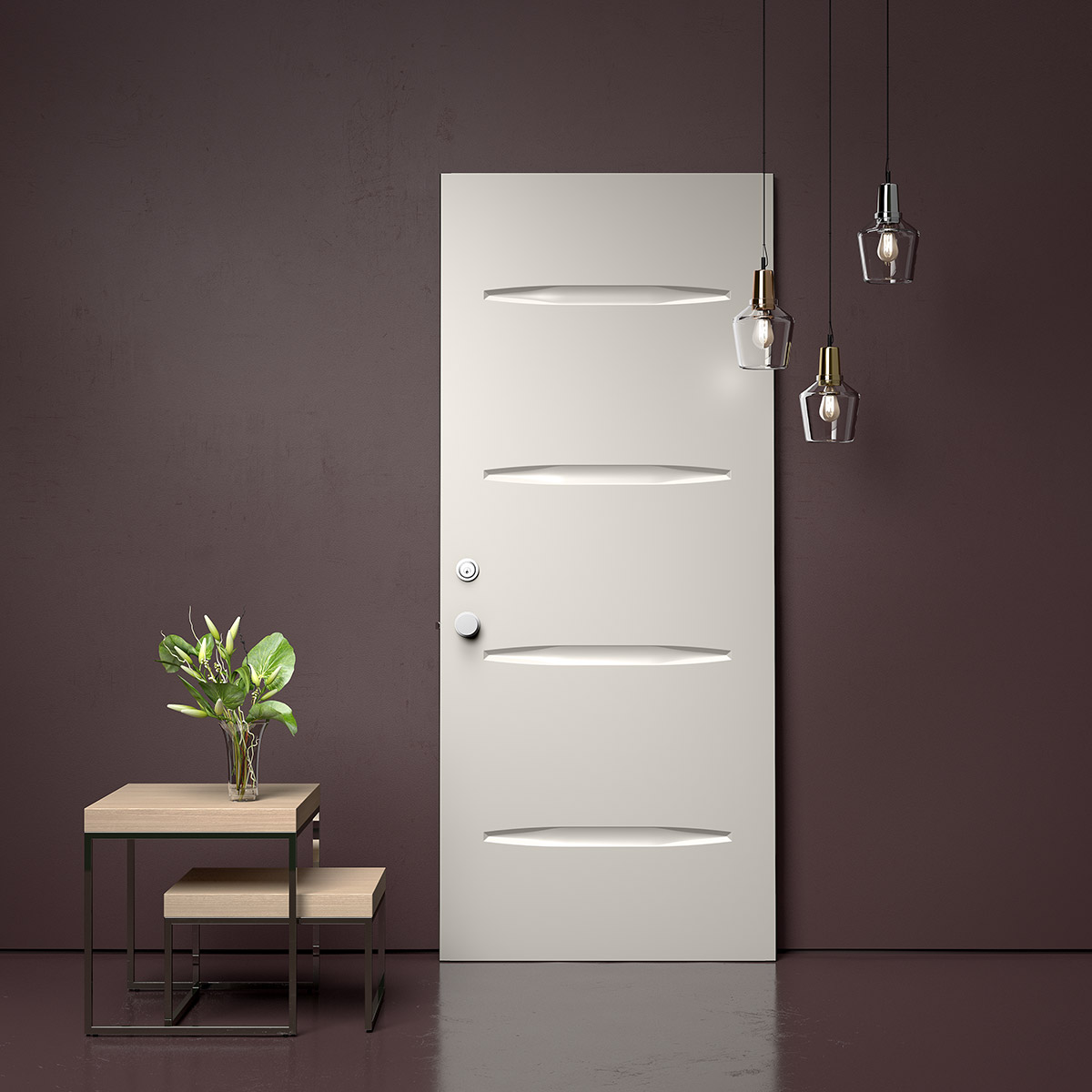 Porte Accent Vertical